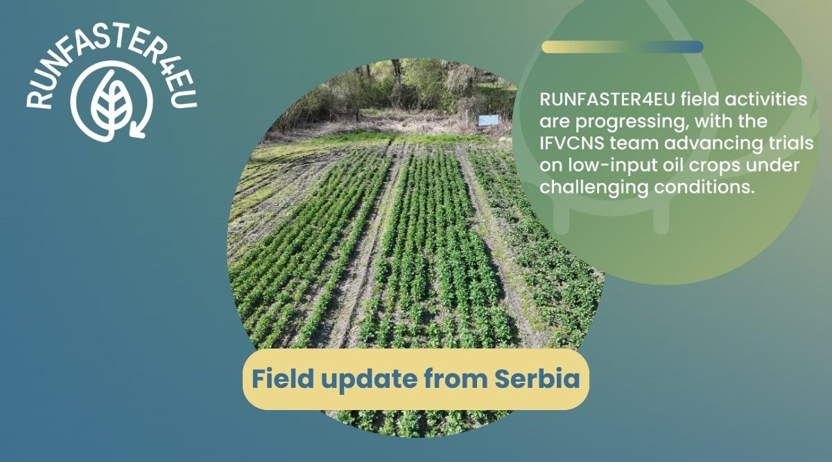 Field Progress in RUNFASTER4EU Update from Serbia